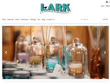 Tablet Screenshot of larkgifts.com
